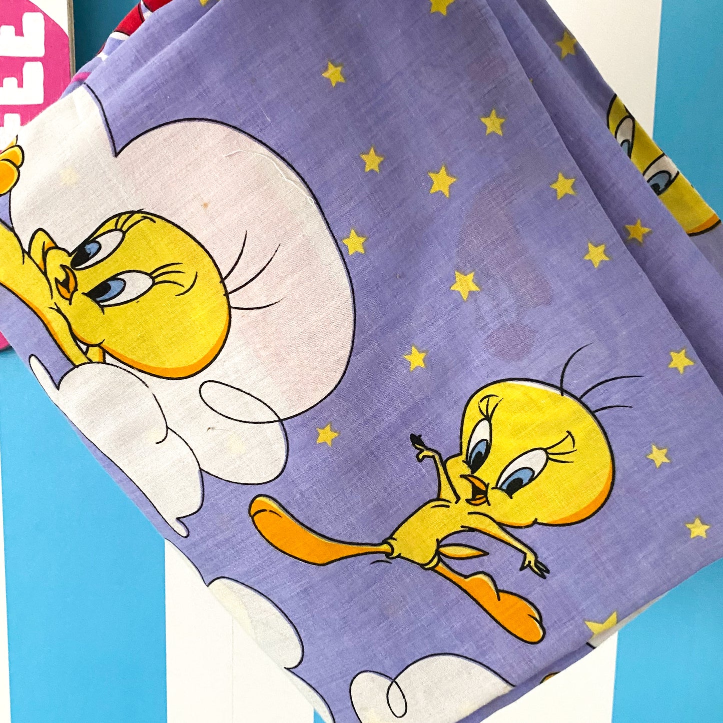 Vintage Loony Tunes Tweety Single Duvet Cover