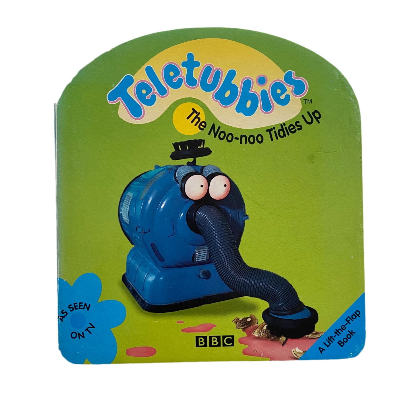 Vintage Teletubbies Lift The Flap Pop Up Book