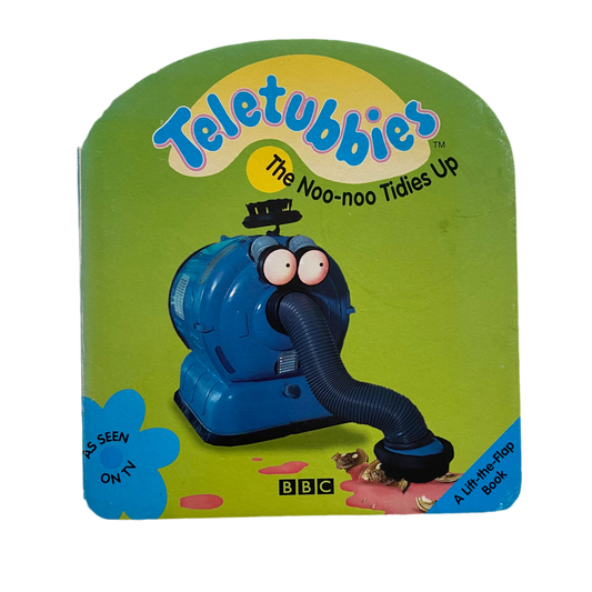 Vintage Teletubbies Lift The Flap Pop Up Book