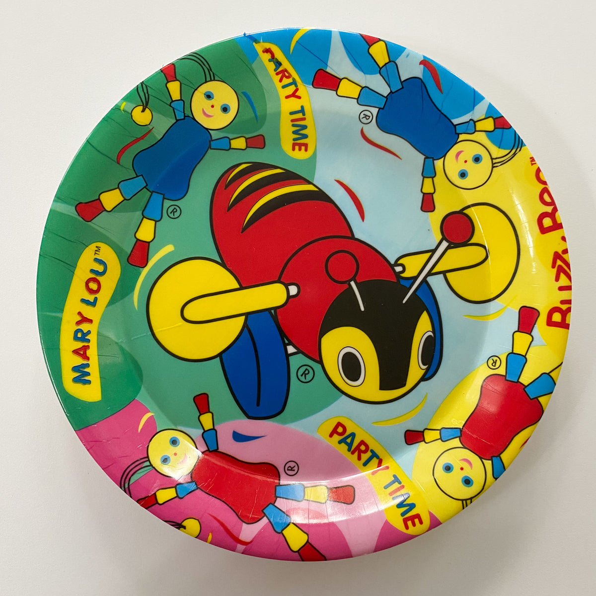 Buzzy Bee Small Plastic Plate