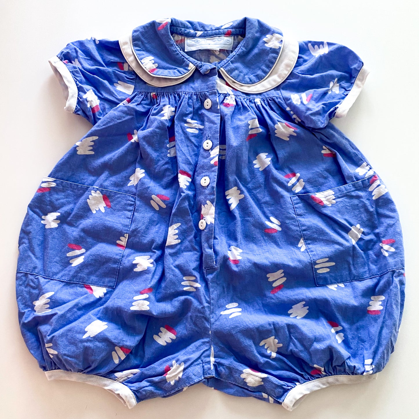 Vintage USA Bubble Romper - Size 1