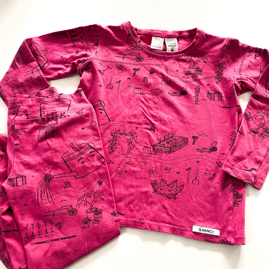 G. Nancy Australia Made Pyjamas - Size 5-7Y