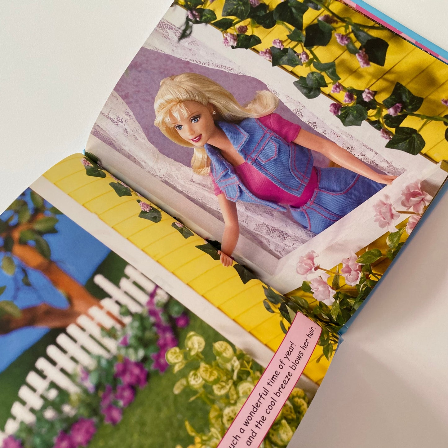 Vintage Barbie Loves Springtime Book