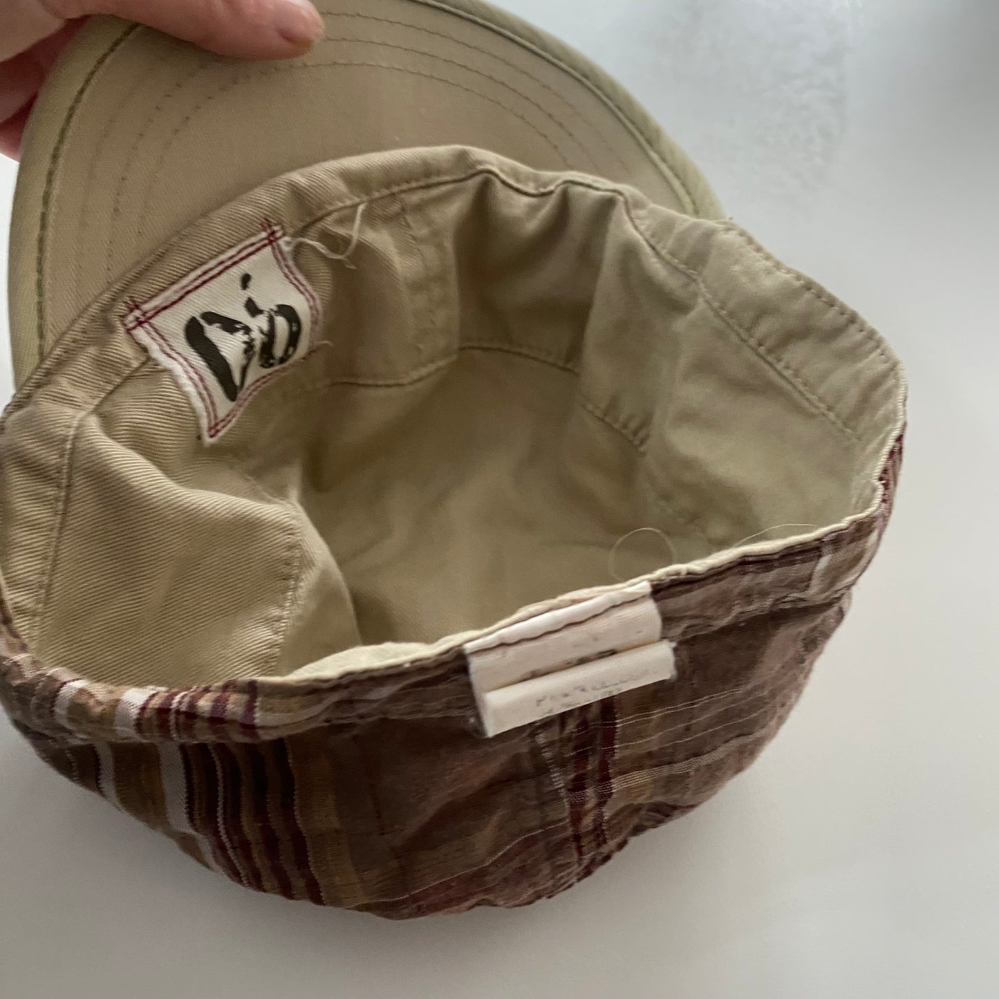 Vintage Pumpkin Patch Reversible Hat - Size Toddler