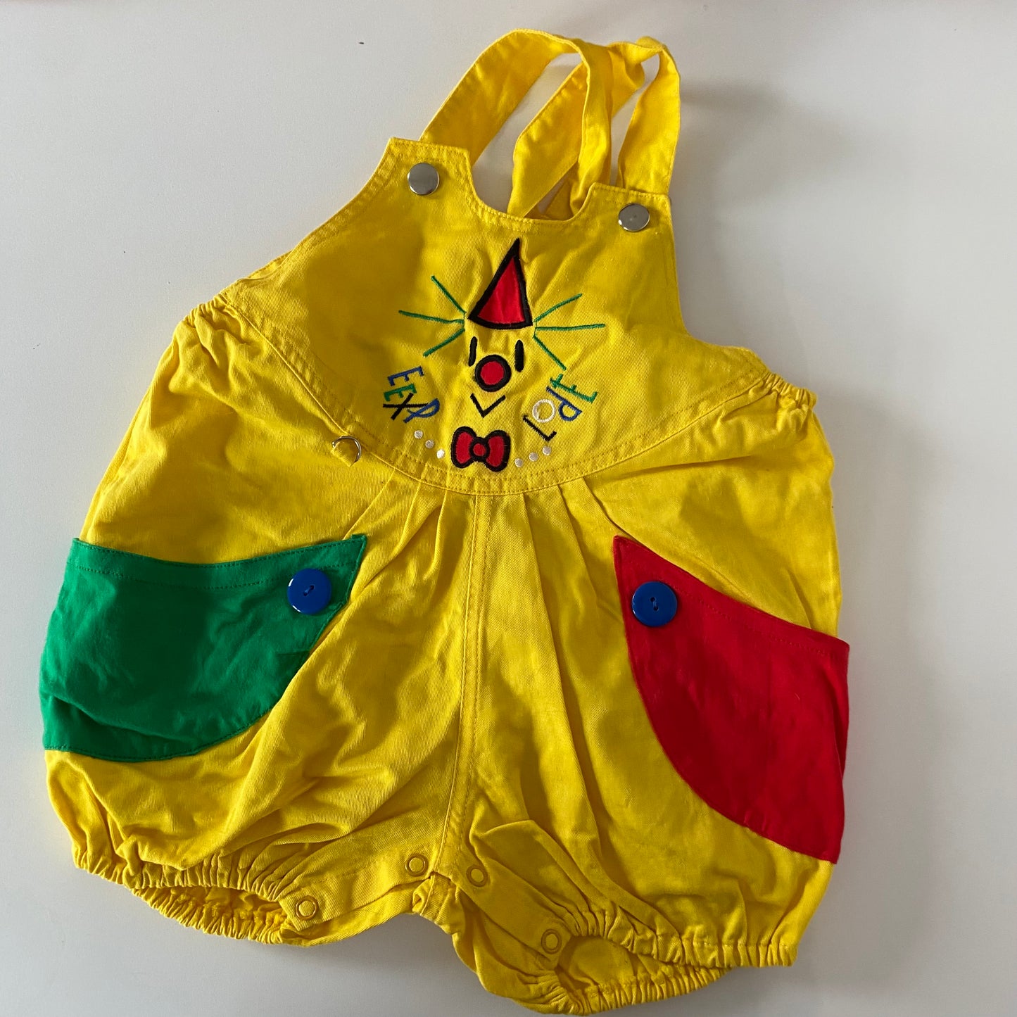 Colour Block Romper - Size 1