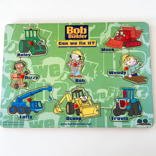 Bob The Builder Wooden Puzzle