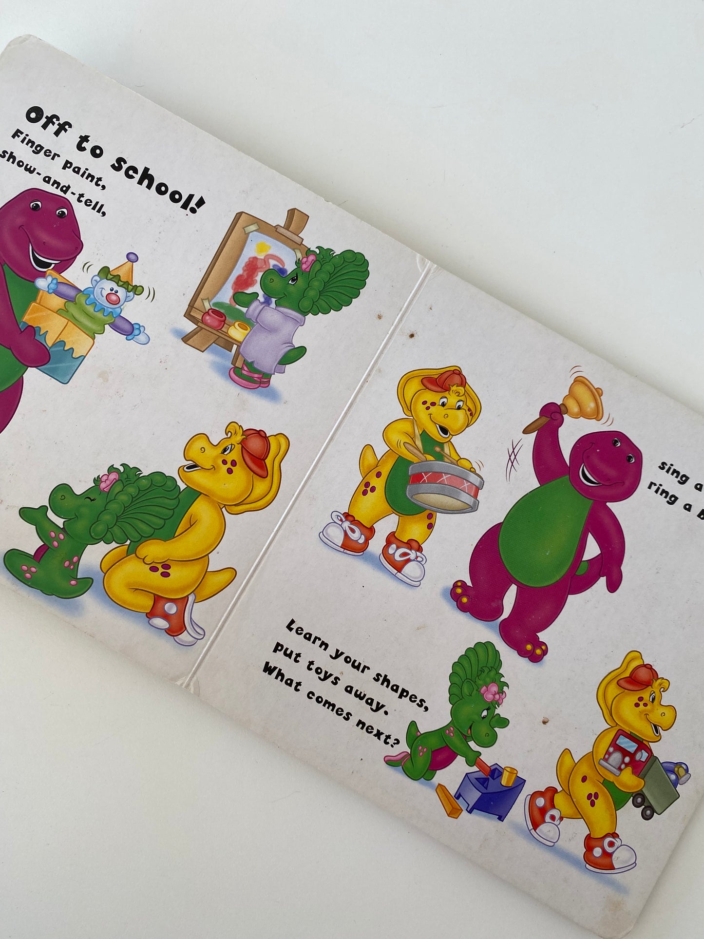 Barney Hello Day Book