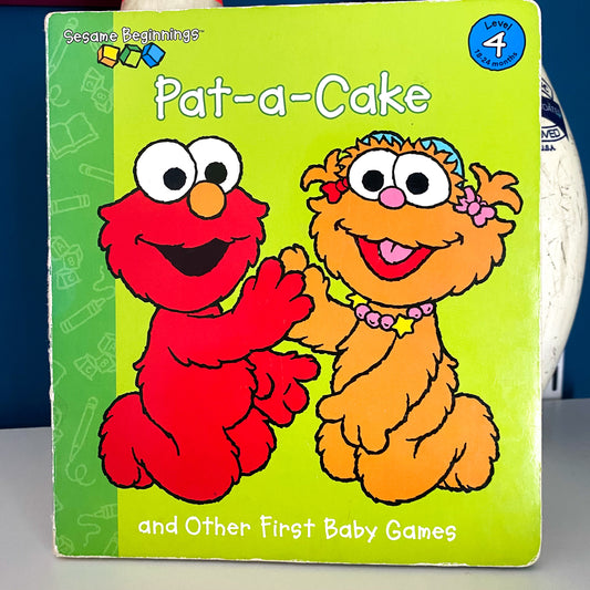 Sesame Street Pat-A-Cake & Other First Baby Games Board Book