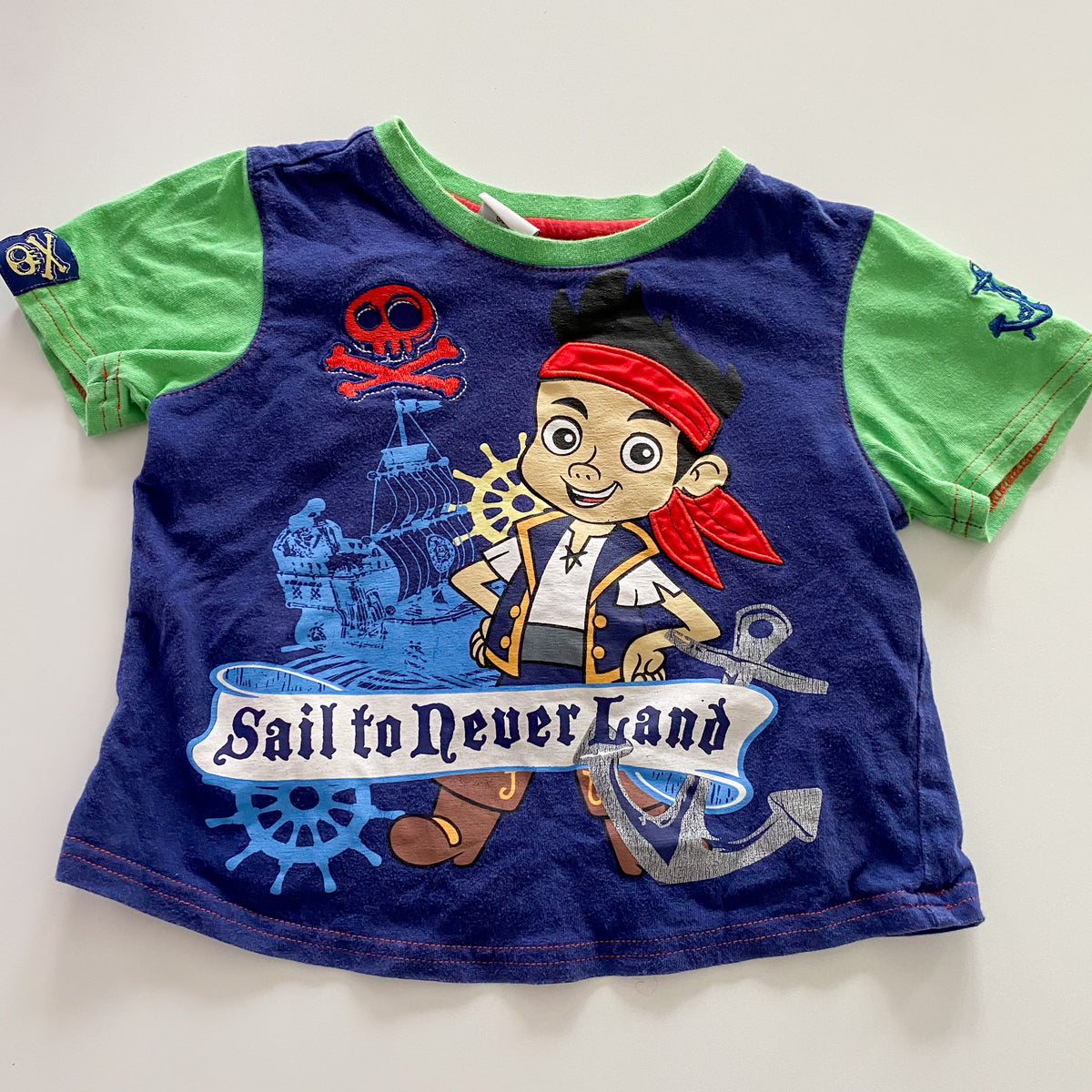 Jake & The Never Land Pirates Top - Size 2