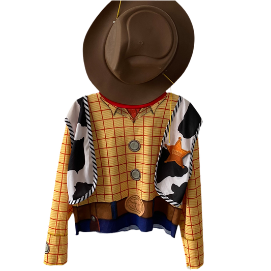 Disney Toy Story Woody Costume - Size 3-5Y