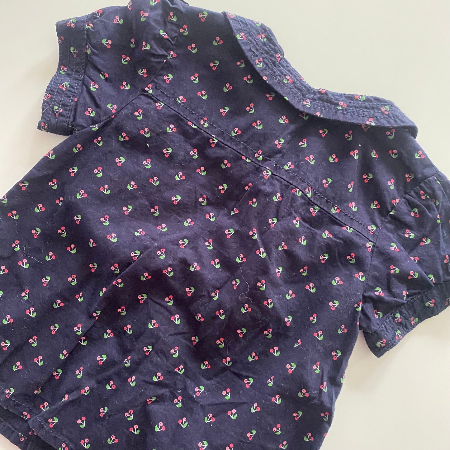 Baby Gap Navy Floral Shirt - Size 2