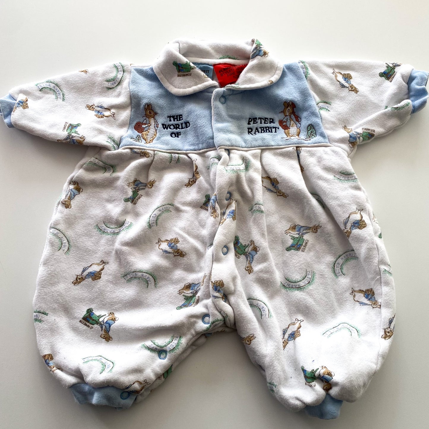 Vintage Peter Rabbit Romper - Size 3M