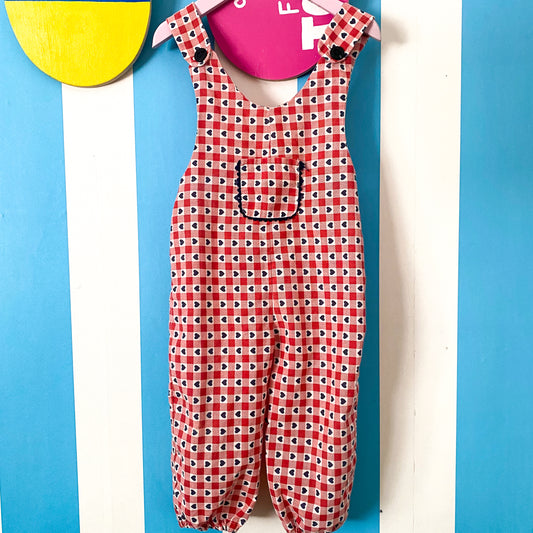 Vintage Handmade Overalls - Size 18M