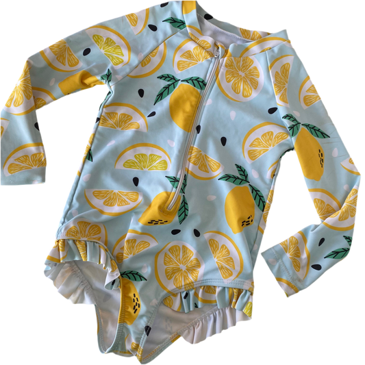 Lemon Swimsuit - Size 2-3Y