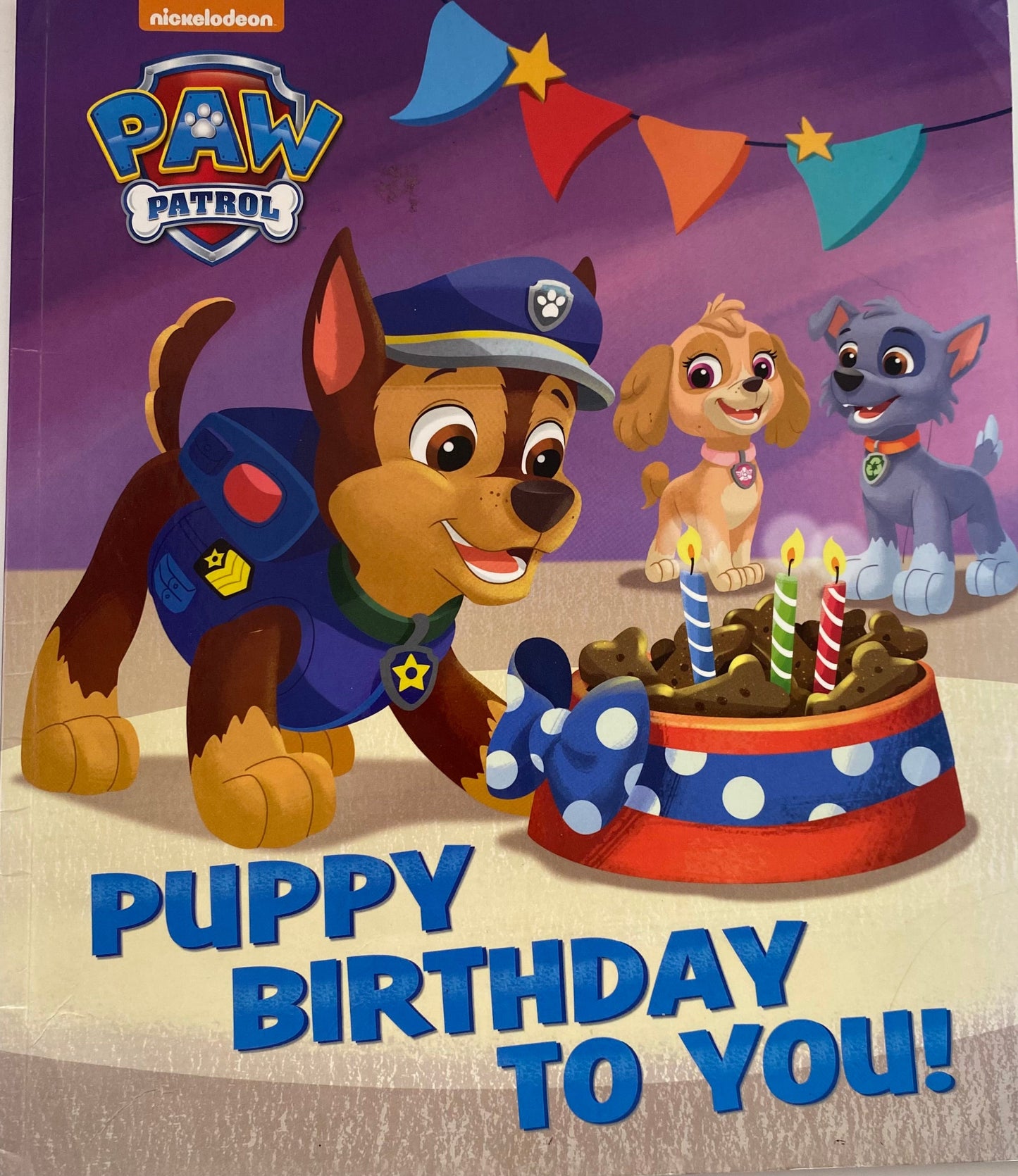Paw Patrol Puppy Birthday To You! Book