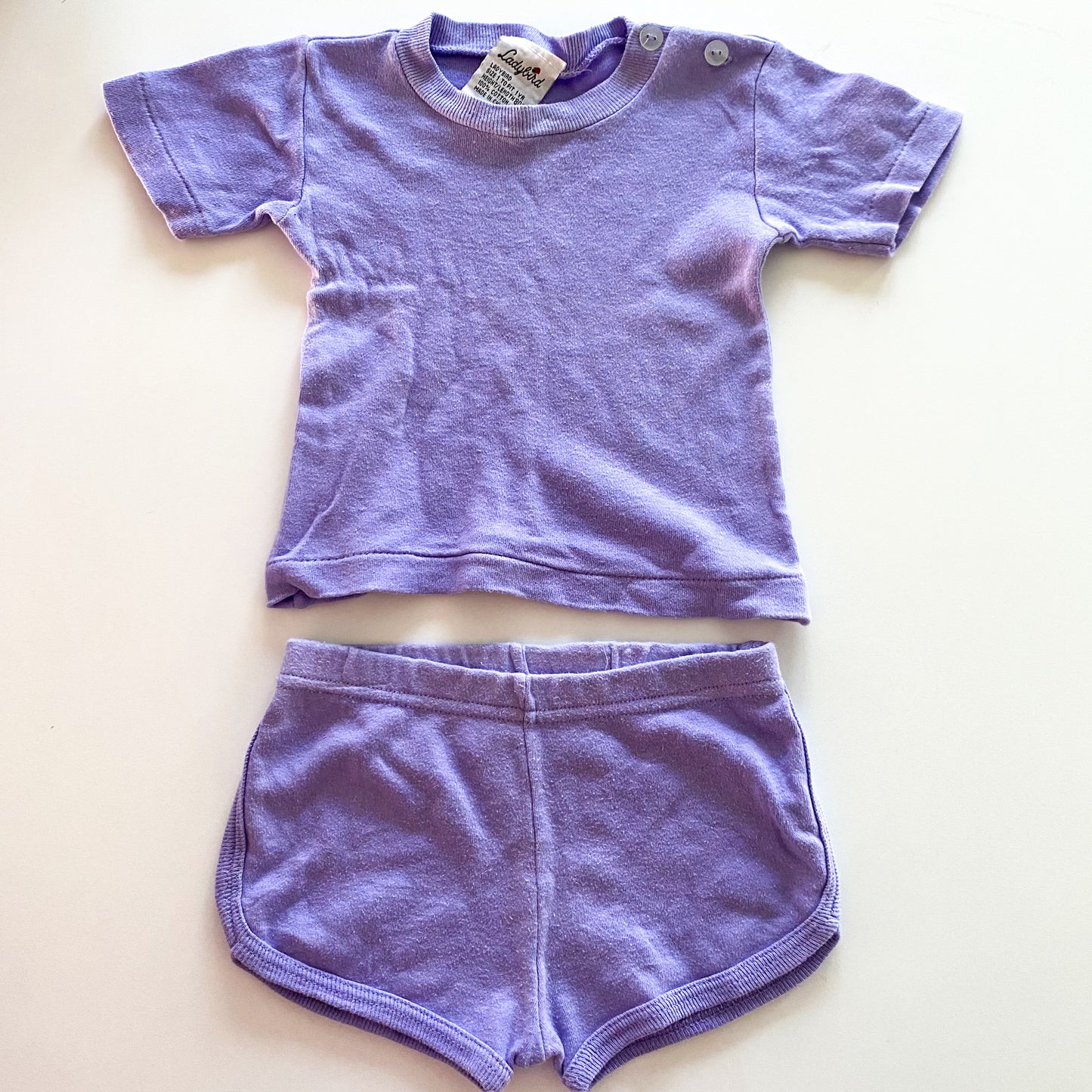 Vintage Purple Ladybird Set - Size 1