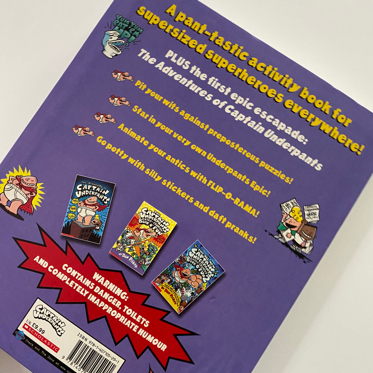 The Extra Big ‘N’ Extra Crunchy Captain Underpants Book Of Fun