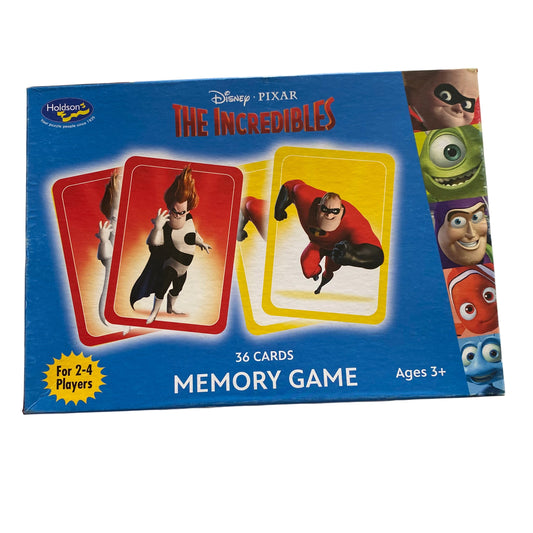 Disney The Incredibles Memory Game (NEW)