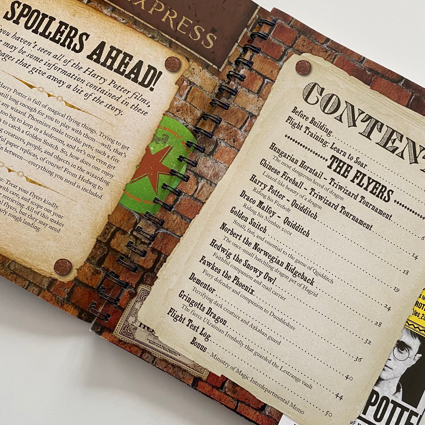 Harry Potter Build & Fly Book