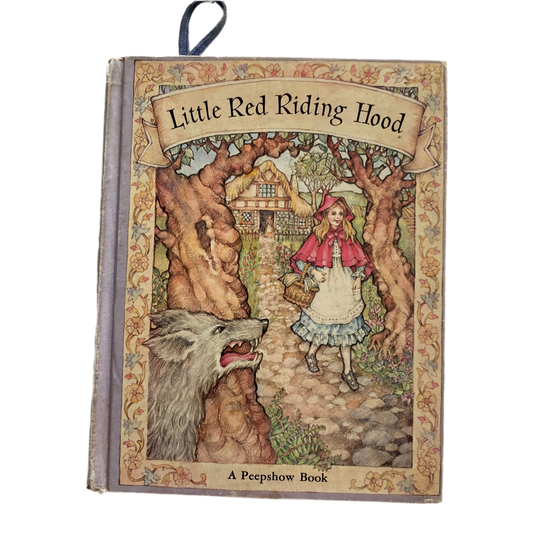 Vintage Little Red Riding Hood Peepshow Pop Up Book