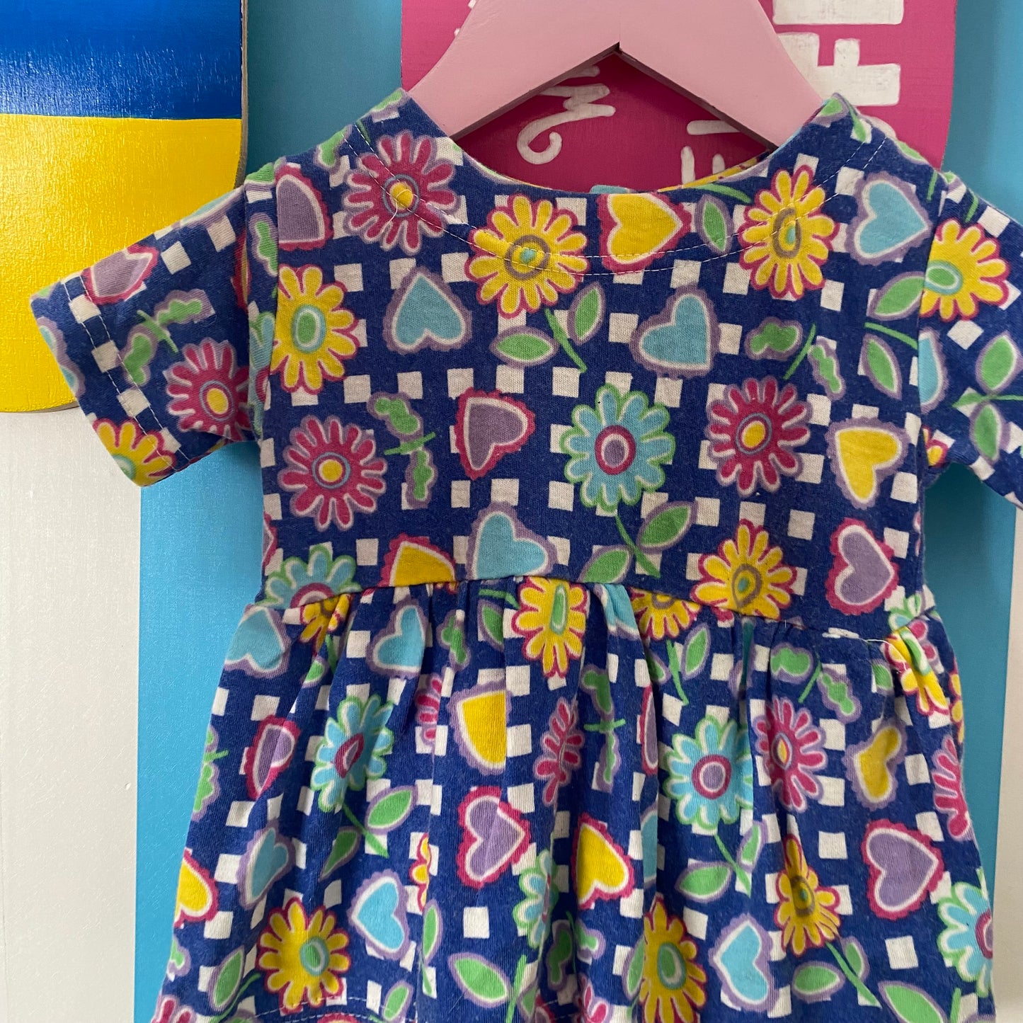 Vintage Cuties By Judy Romper Dress - Size 18M