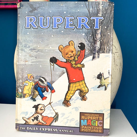 Vintage Rupert Bear Annual Book