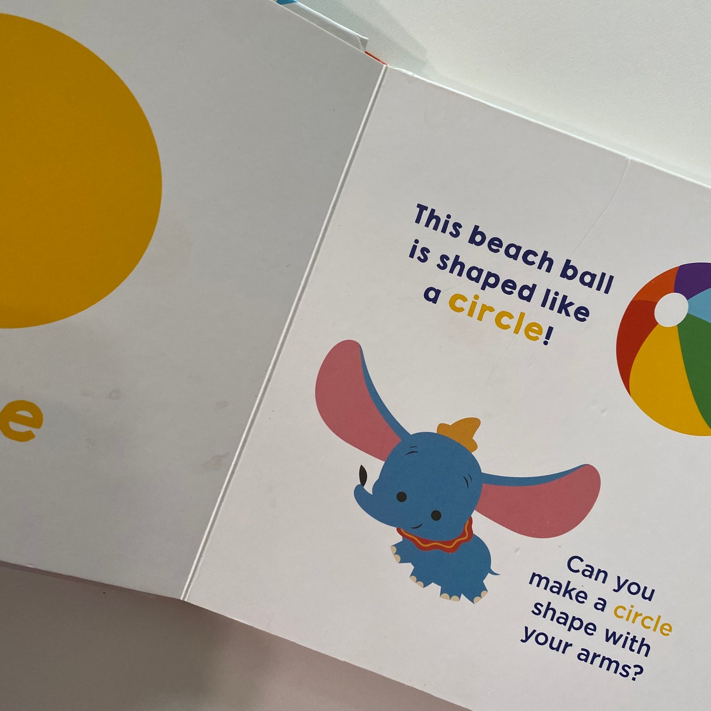 Disney Let’s Learn Shapes Book