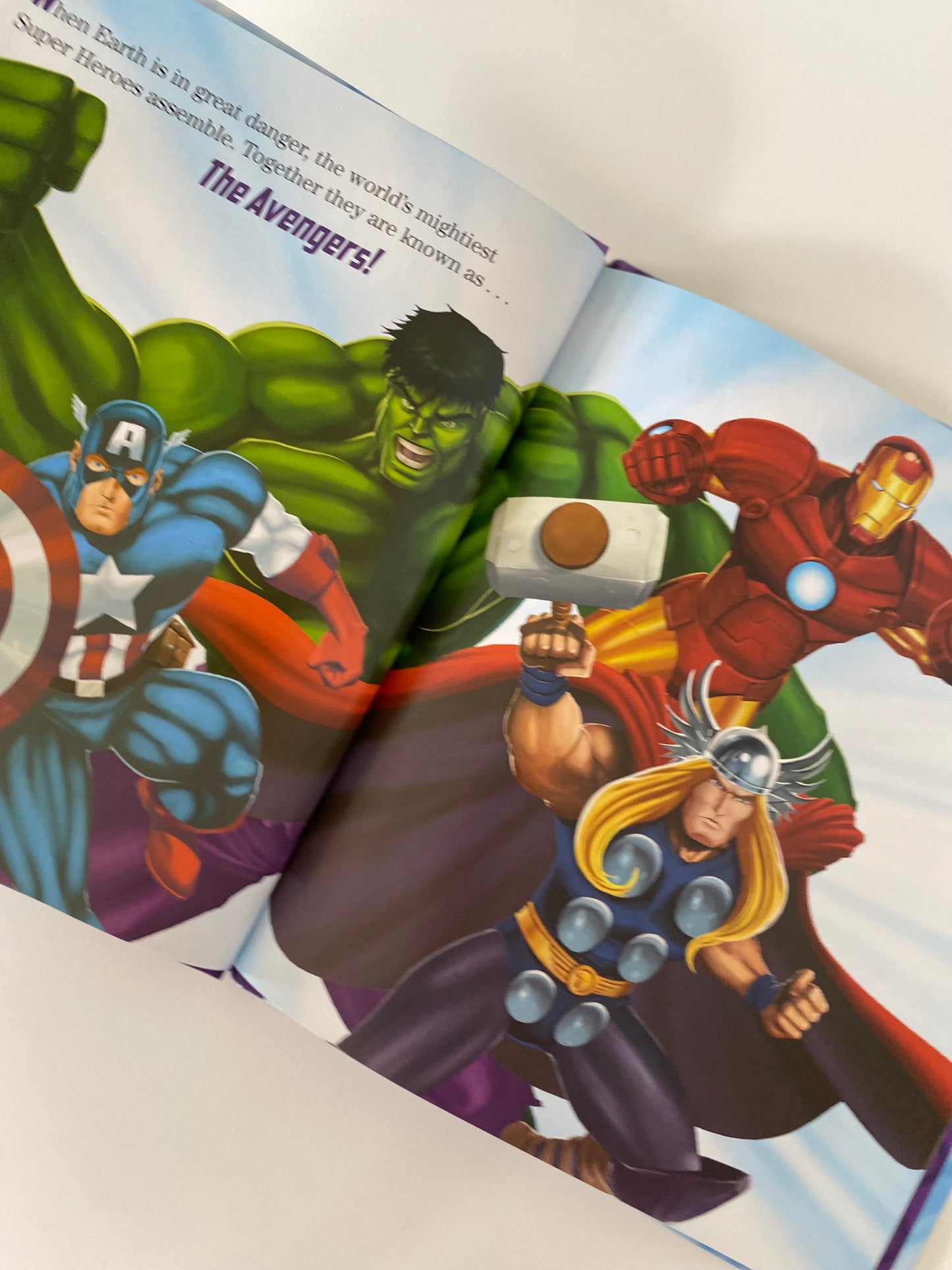 Marvel Avengers The Mighty Heroes Book