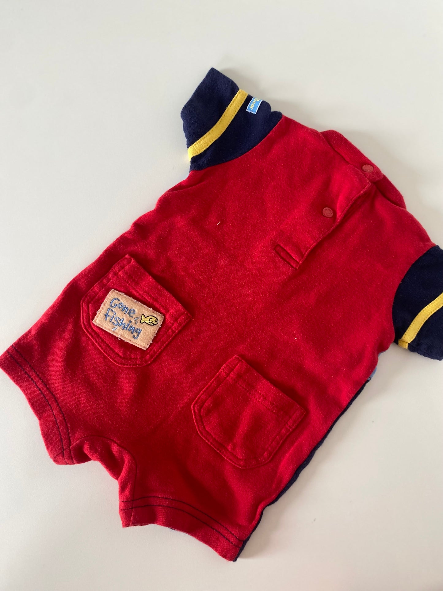 Vintage Paddington Bear Romper - Size 0-3M