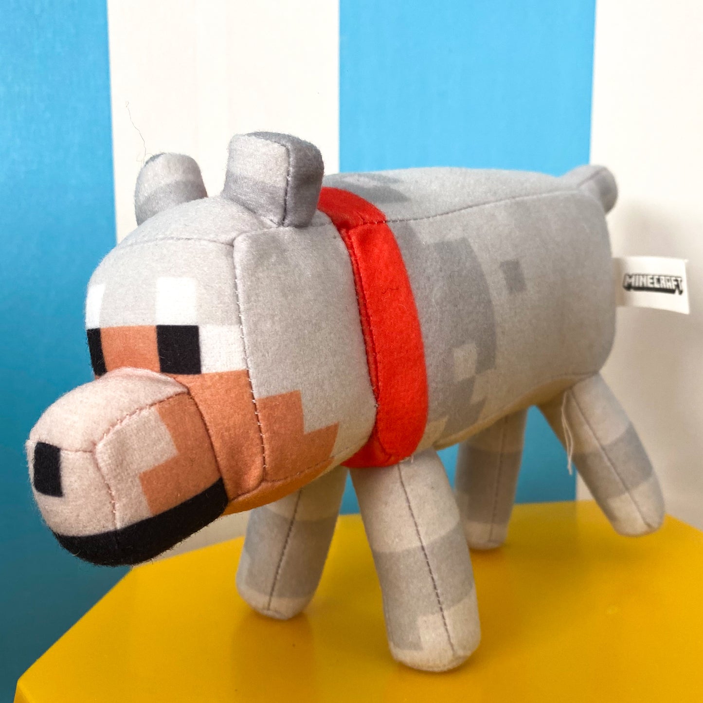 Minecraft Tamed Wolf Plush