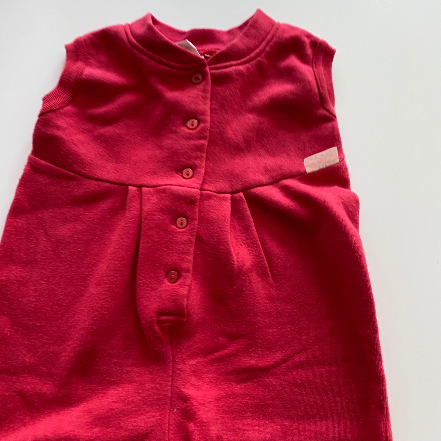 Vintage Colour Basics Footed Romper - Size 1