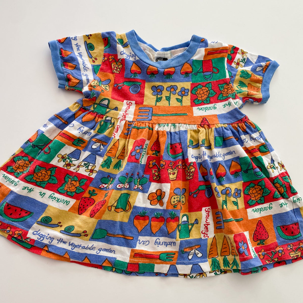 Vintage New Zealand Made Chuckles Dress - Size 1