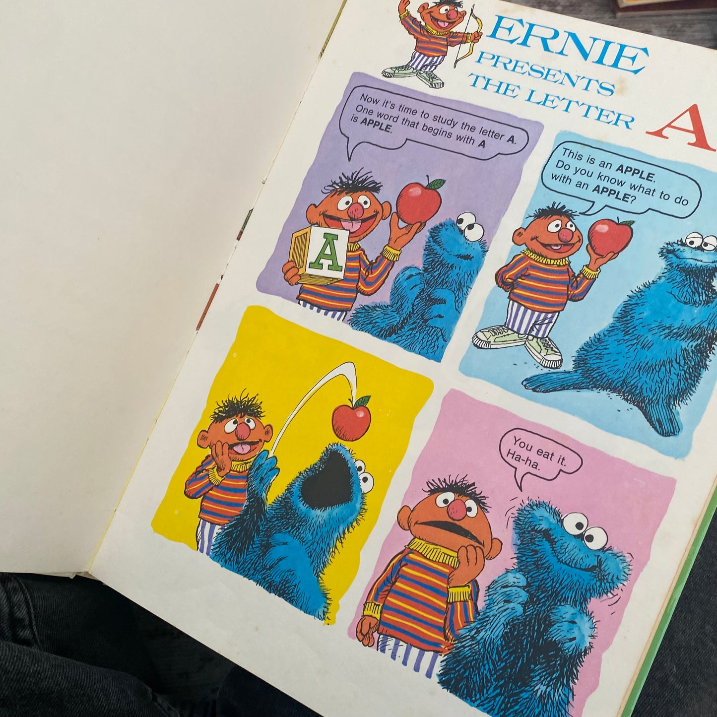 Vintage The Sesame Street Story Book