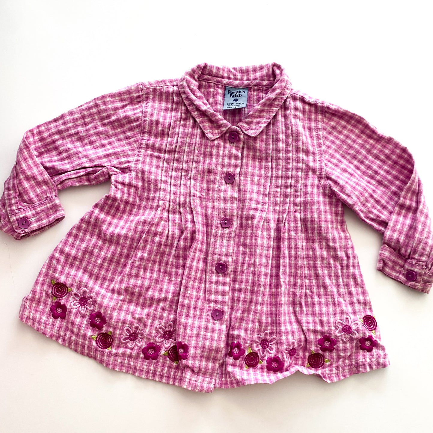 Vintage Pumpkin Patch Shirt - Size 1