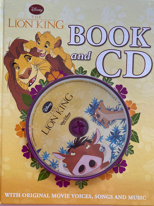 Disney Lion King Book & CD