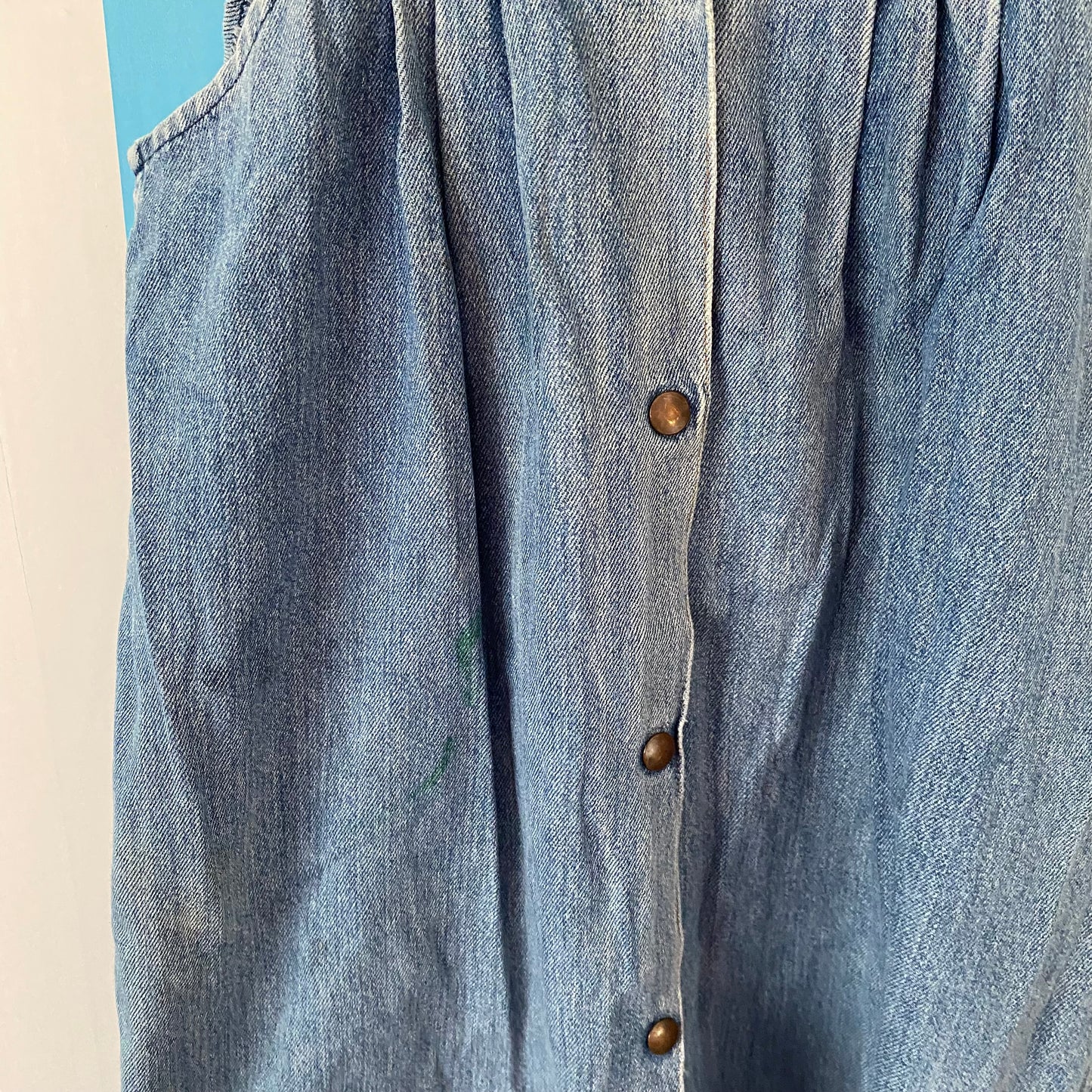 Vintage Denim Dress - Size 6