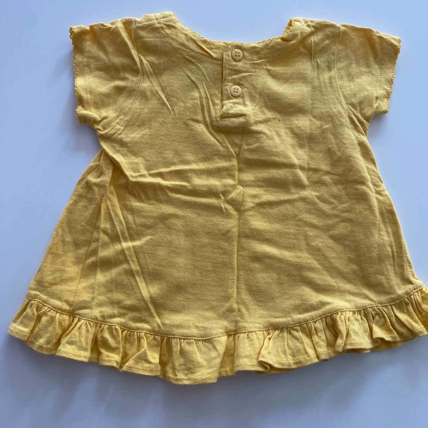 Vintage Ladybird Yellow Top - Size 1