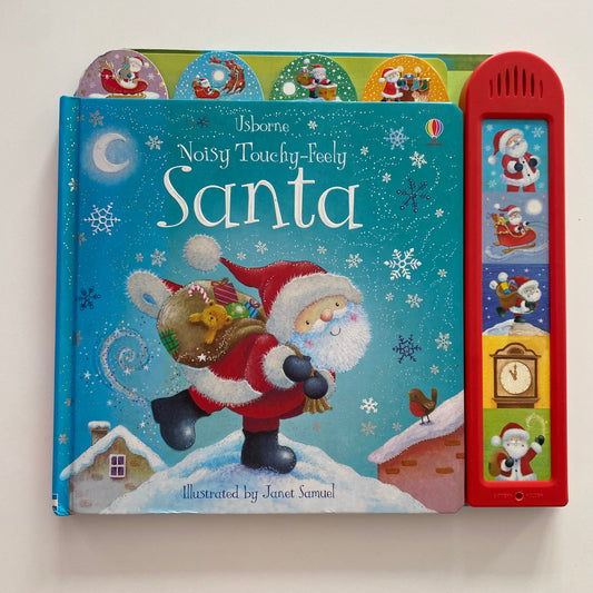 Usborne Noisy Touchy Feely Santa Book
