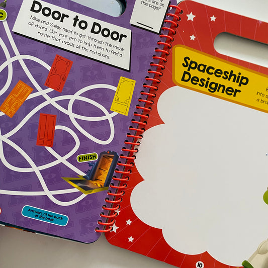 Disney Pixar Wipe Clean Activities Book