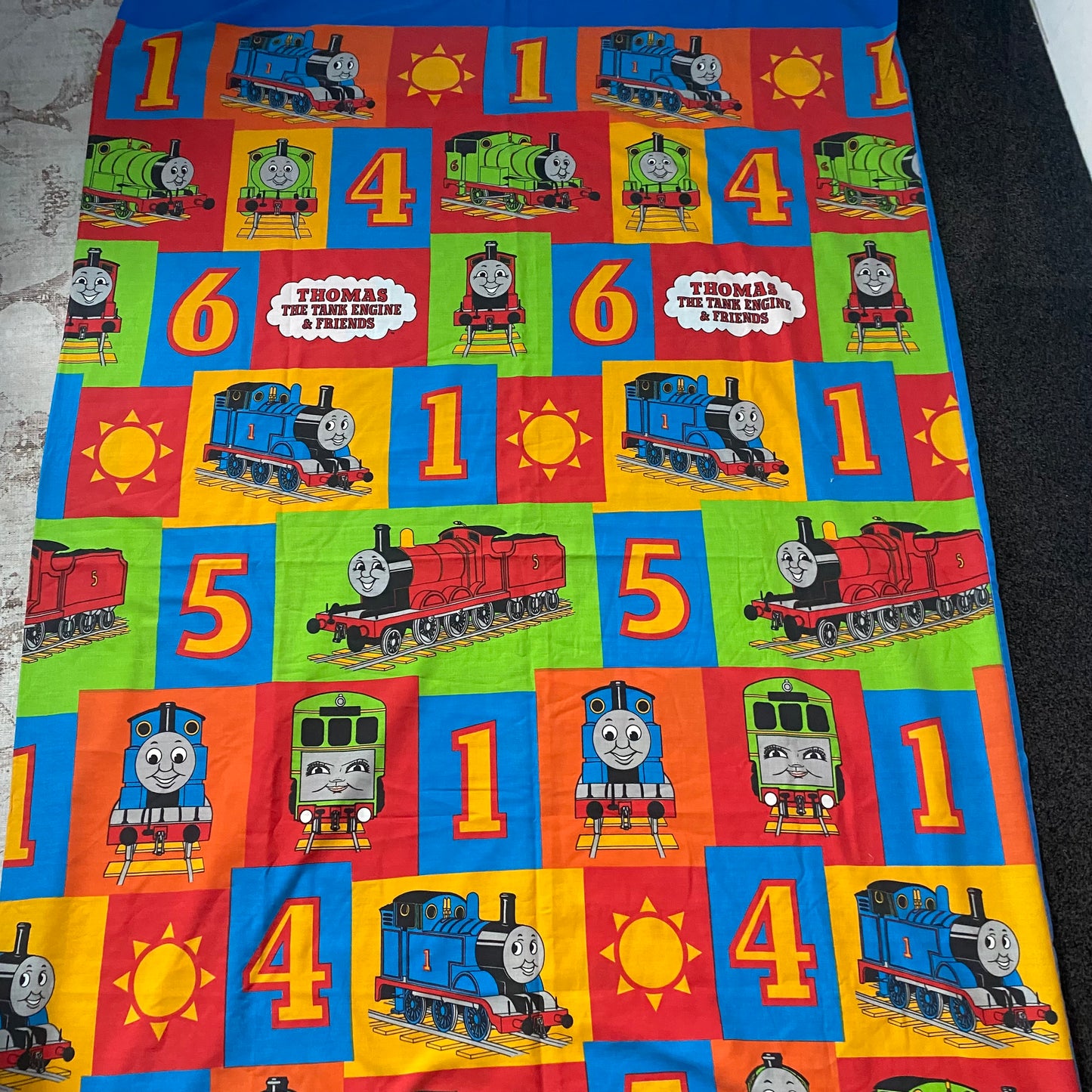Vintage Thomas The Tank Engine Reversible Single Duvet Cover