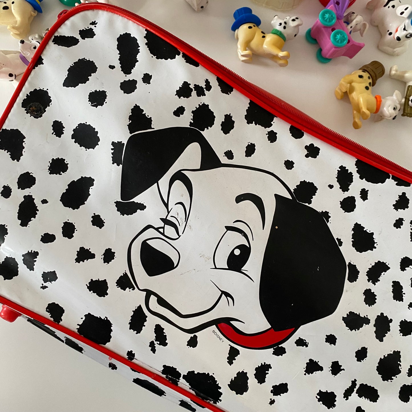 Vintage 101 Dalmatians Suitcase & Figures