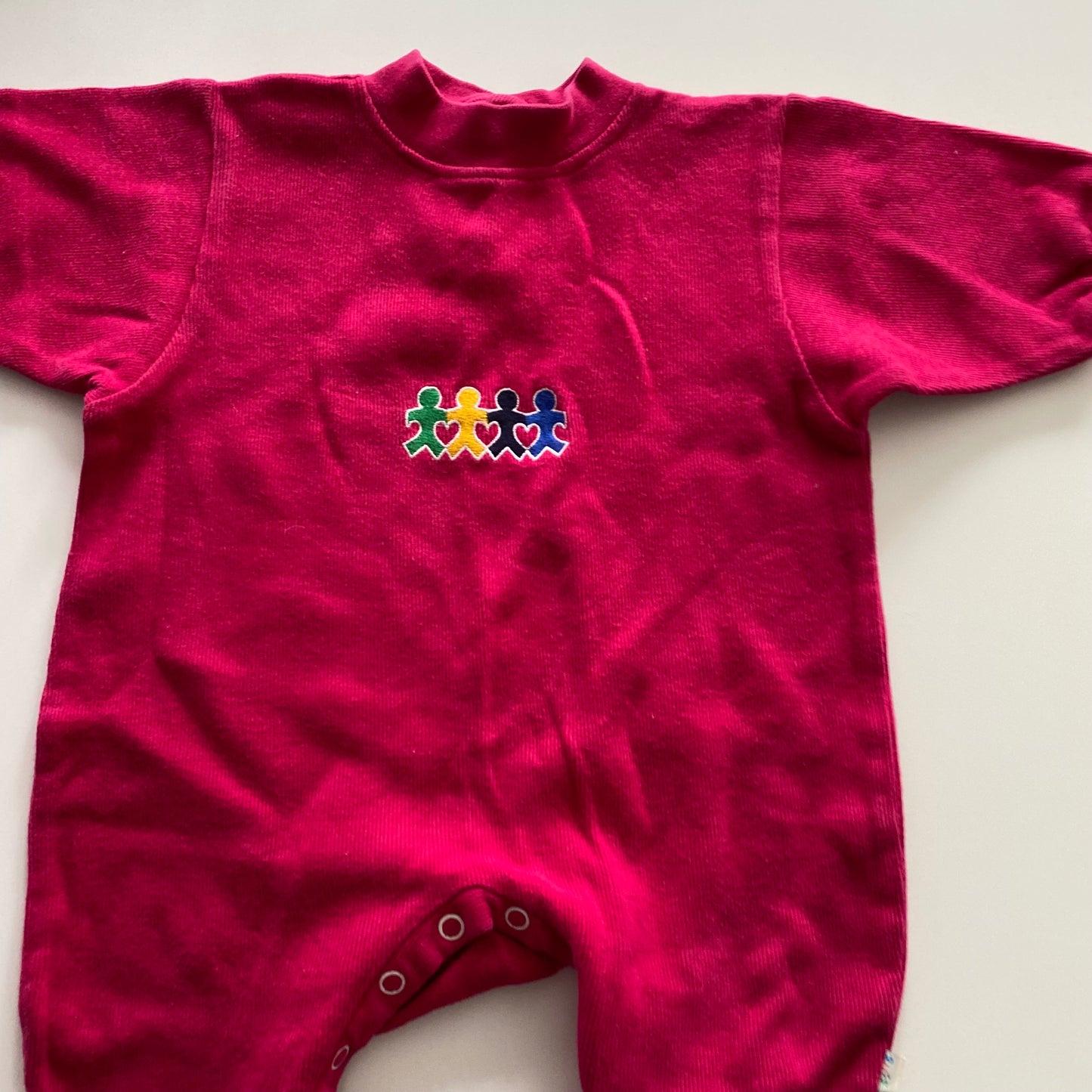 Vintage Ruff N Tumble NZ Footed Suit - Size 12M