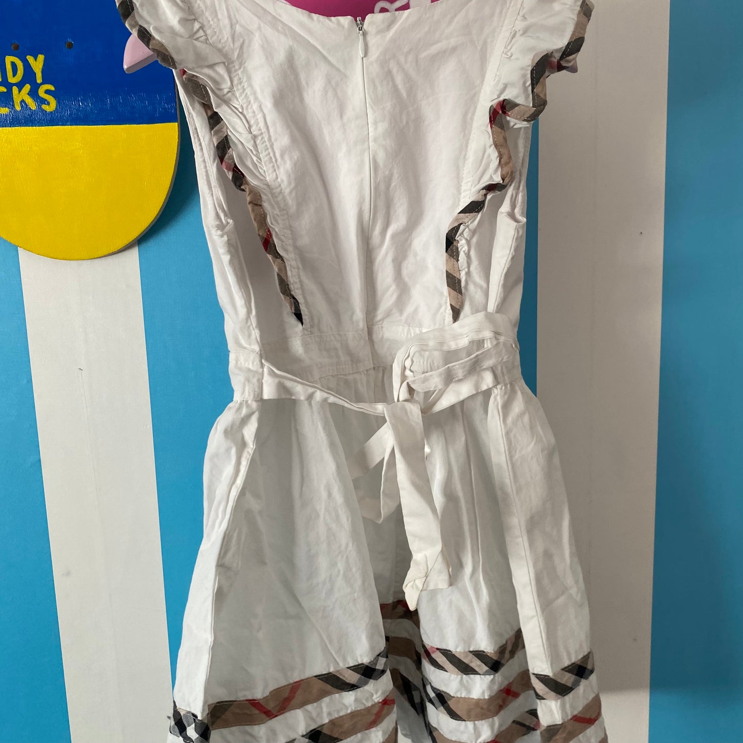 Burberry Dupe Dress - Size 4