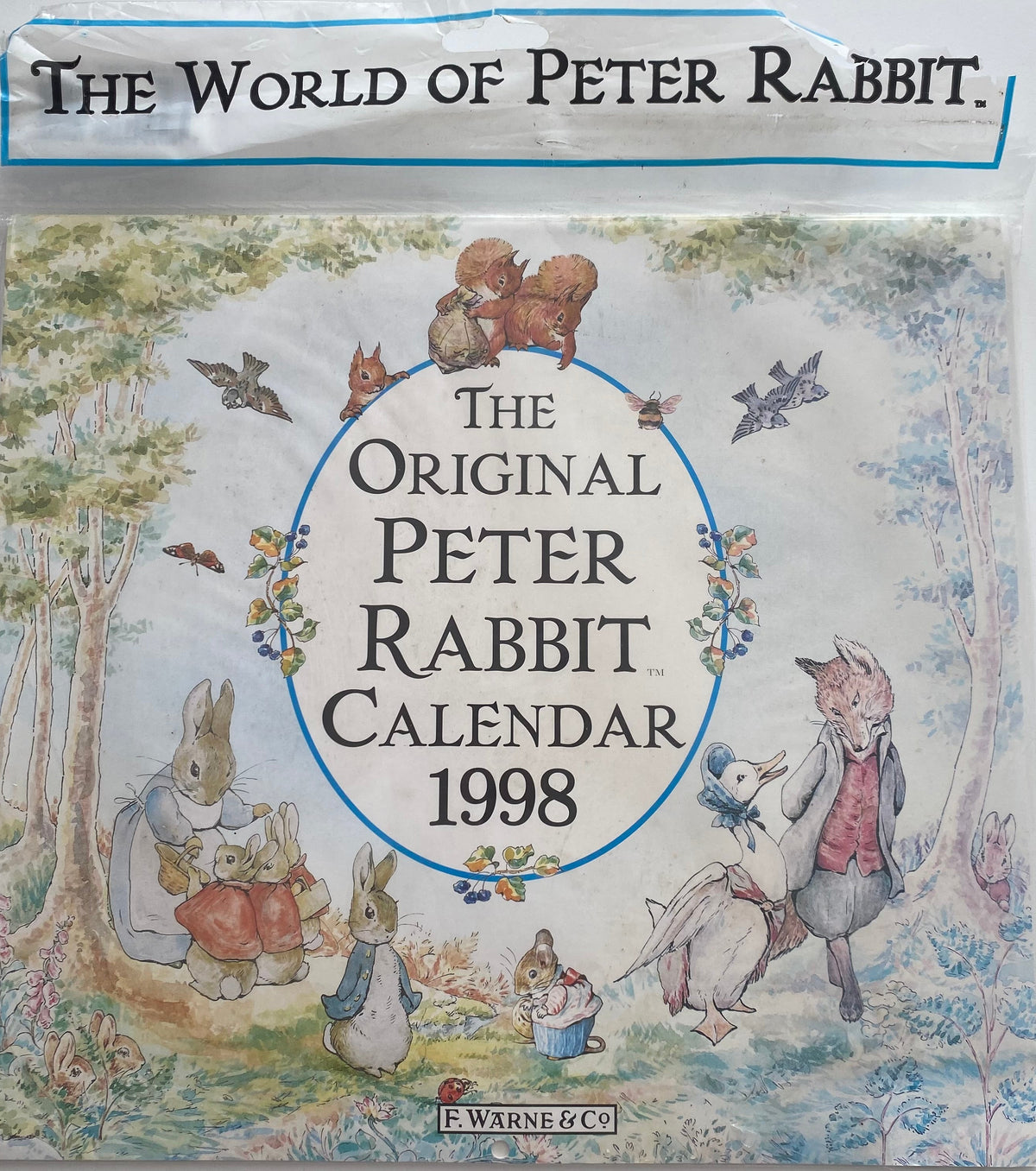 Vintage 1998 Beatrix Potter Peter Rabbit Calendar – Thrifty Grace