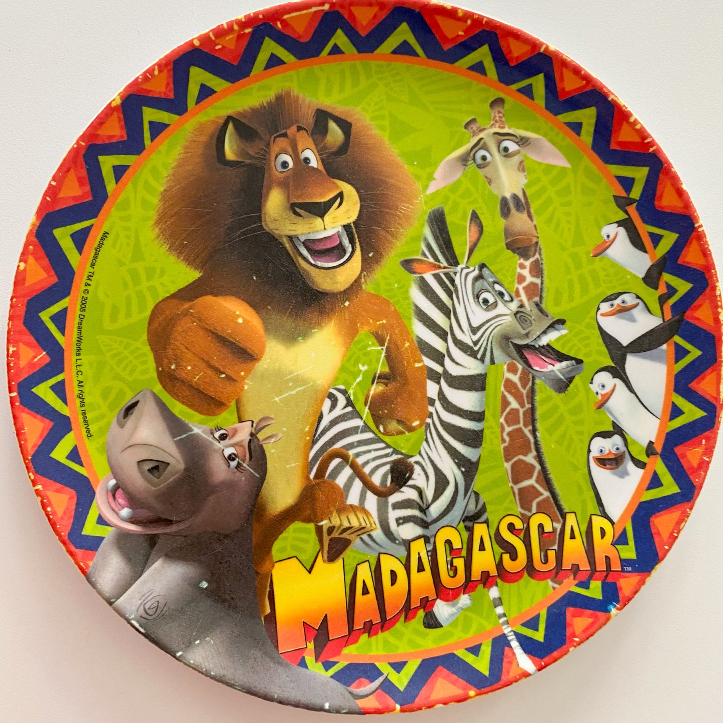 Madagascar Melamine Plate