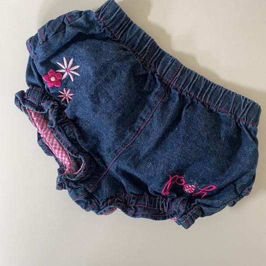 Winnie The Pooh Denim Bloomers - Size 6-12M