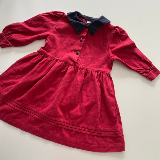 Vintage Red Dress - Size 18-24M
