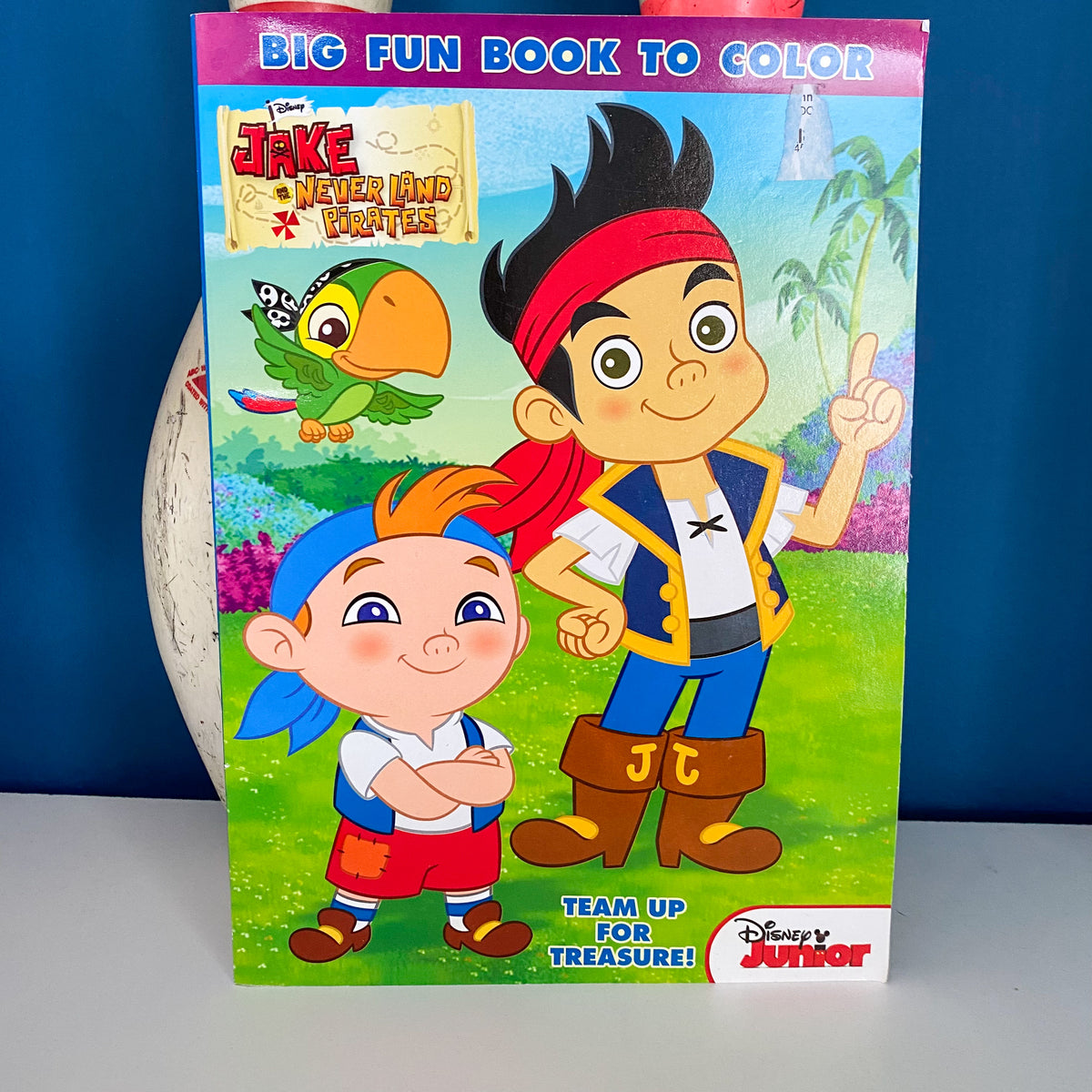 Disney Junior Jake & The Netherland Pirates Colouring Book (NEW)