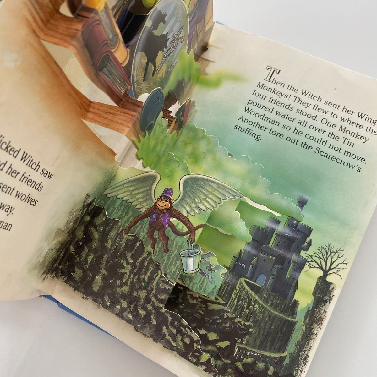 Vintage The Adventures In Oz Pop Up Book