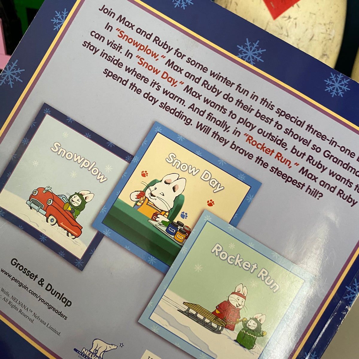 Max & Ruby Snow Bunny Tales Book